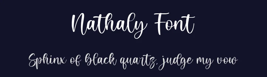 Nathaly Font by AesthericaStudio — Script Handwritten Font — thumbnail 2
