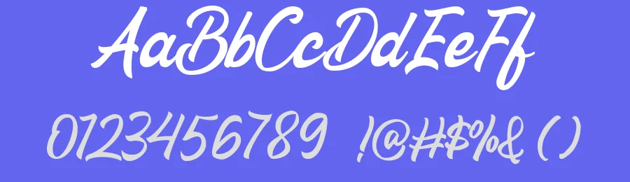 Nathan Script Font by Vultype Co. — Script Handwritten Font — thumbnail 3
