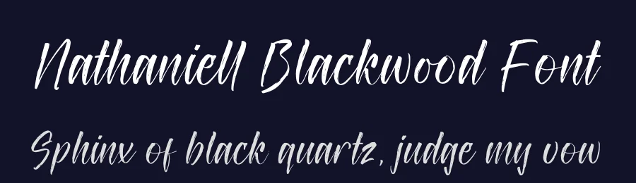 Nathaniell Blackwood Font by letterenastudios — Script Handwritten Font — thumbnail 2