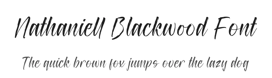 Nathaniell Blackwood Font by letterenastudios — Script Handwritten Font