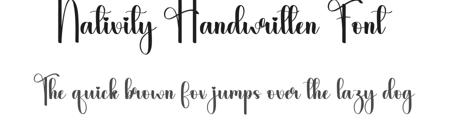 Nativity Handwritten Font by andikastudio — Script Handwritten Font