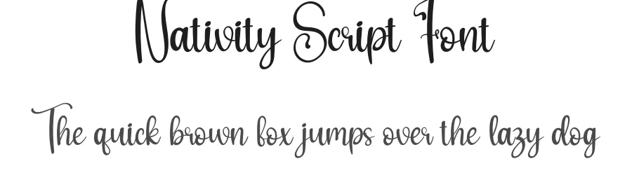 Nativity Script Font by andikastudio — Script Handwritten Font