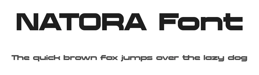 NATORA Font by Rautan Studio — Display Font