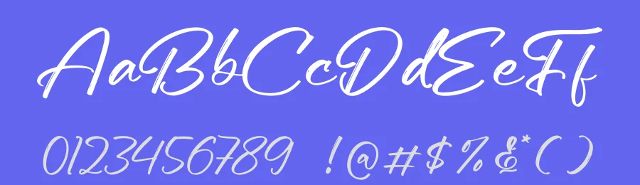 Natthesa Ruthonk Font by glorytype — Script Handwritten Font — thumbnail 3