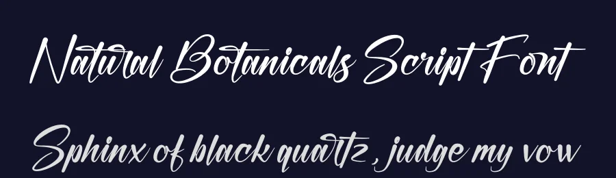 Natural Botanicals Script Font by Operatype.Co — Script Handwritten Font — thumbnail 2