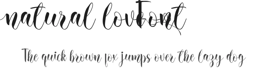 Natural Love Font by nihstudio — Script Handwritten Font