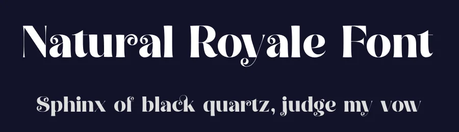 Natural Royale Font by timelesstype.co — Serif Font — thumbnail 2