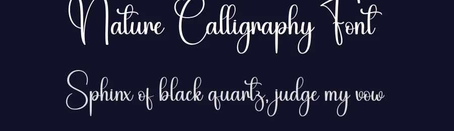 Nature Calligraphy Font by andikastudio — Script Handwritten Font — thumbnail 2