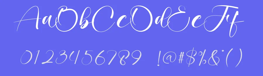 Nature Calligraphy Script Font by creativeletter — Script Handwritten Font — thumbnail 3