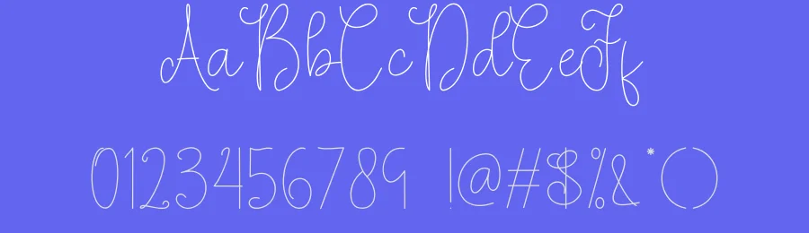 Nature – Handwritten Script Font by andikastudio — Script Handwritten Font — thumbnail 3
