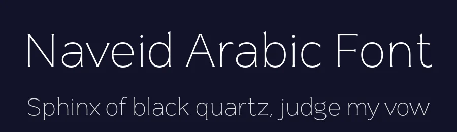 Naveid Arabic Font by namelatype — Serif Font — thumbnail 2