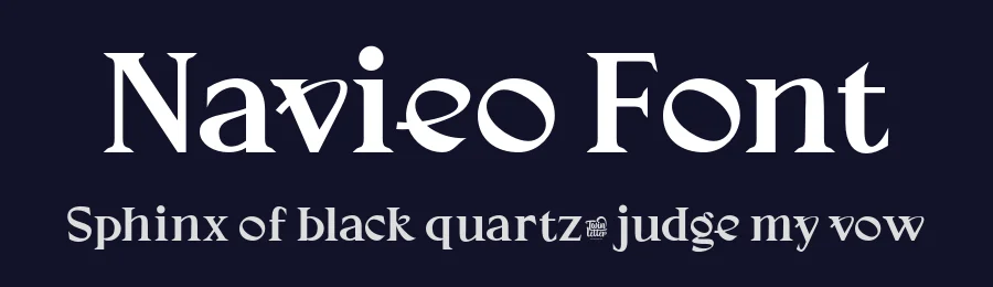 Navieo Font by twinletter — Display Font — thumbnail 2