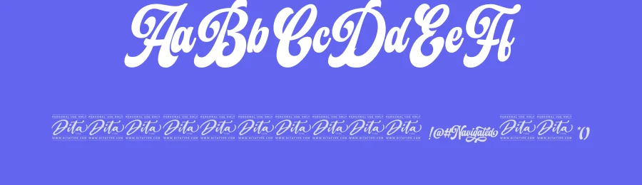 Navigated Font by Din Studio — Script Handwritten Font — thumbnail 3