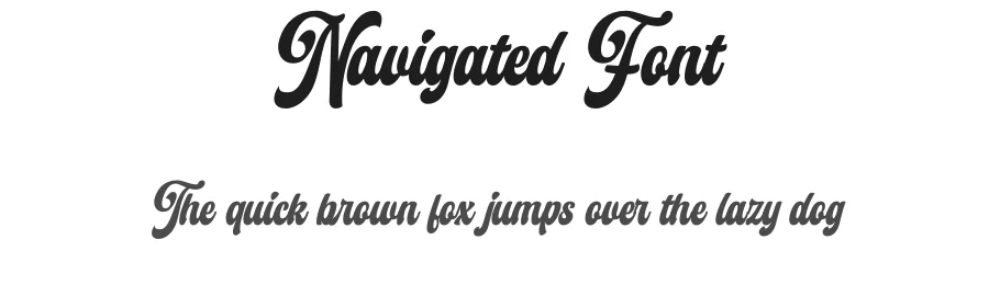 Navigated Font by Din Studio — Script Handwritten Font