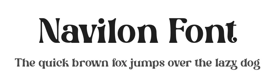 Navilon Font by Rahagita Studio — Display Font