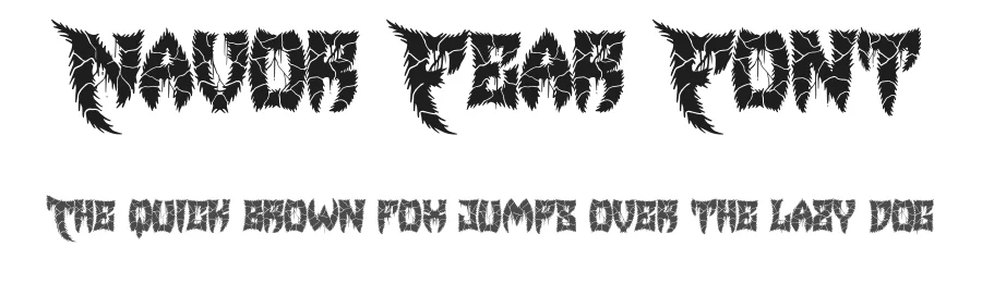 Navor Fear Font by Ronny_STD — Blackletter Font