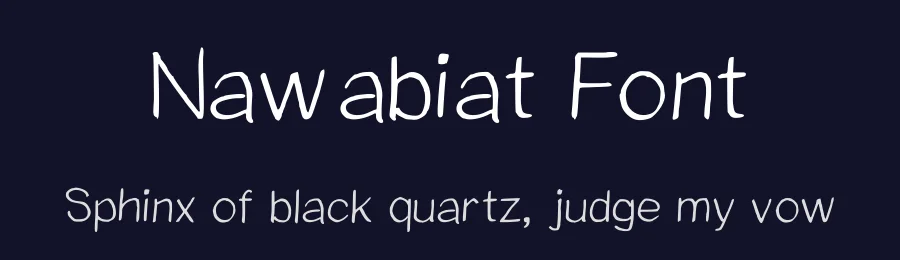 Nawabiat Font by Creativetacos — Script Handwritten Font — thumbnail 2