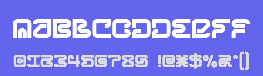 NCL Megrabs Font by enxyclo — Display Font — thumbnail 3