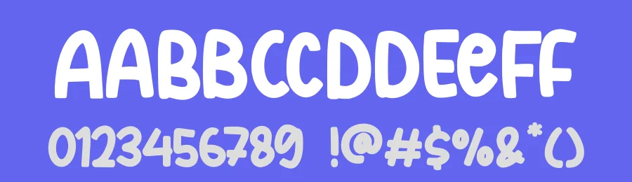 NCL Peachy Meargon Font by enxyclo — Decorative Font — thumbnail 3