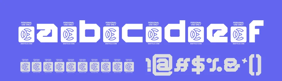 NCL Robowapix Font by enxyclo — Display Font — thumbnail 3