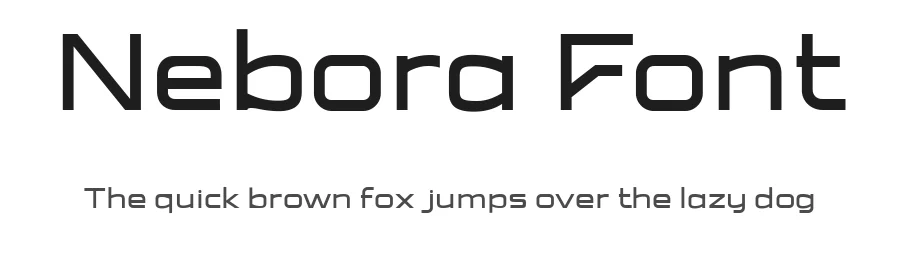 Nebora Font by productype — Sans Serif Font