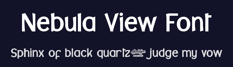 Nebula View Font by noahtype — Display Font — thumbnail 2