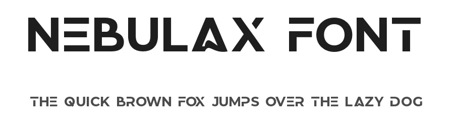 Nebulax Font by Vroz Studio — Sans Serif Font