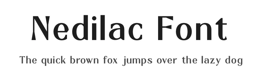 Nedilac Font by Amorfa Type — Display Font