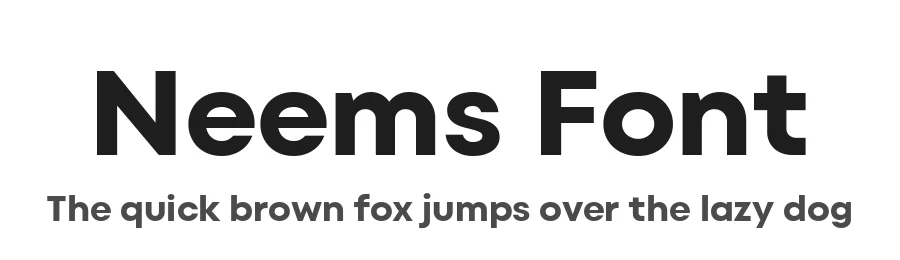 Neems Font by Sukirman โ Sans Serif Font