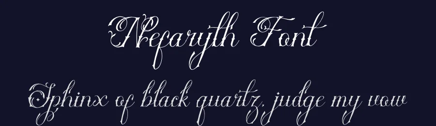 Nefaryth Font by Denustudios — Script Handwritten Font — thumbnail 2
