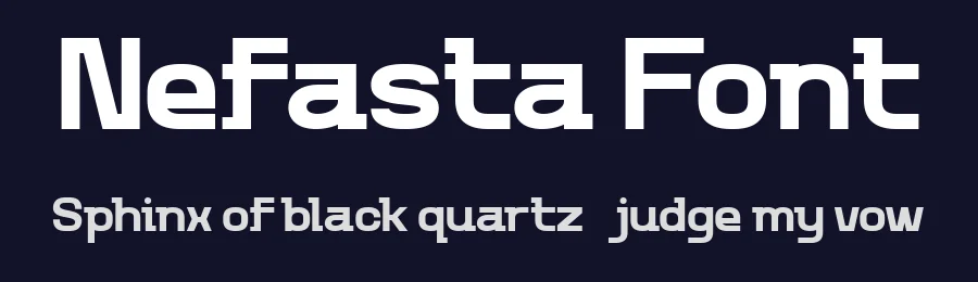 Nefasta Font by Say Studio — Display Font — thumbnail 2
