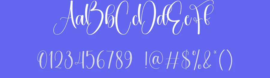 Negative Calligraphy Font by creativeletter — Script Handwritten Font — thumbnail 3