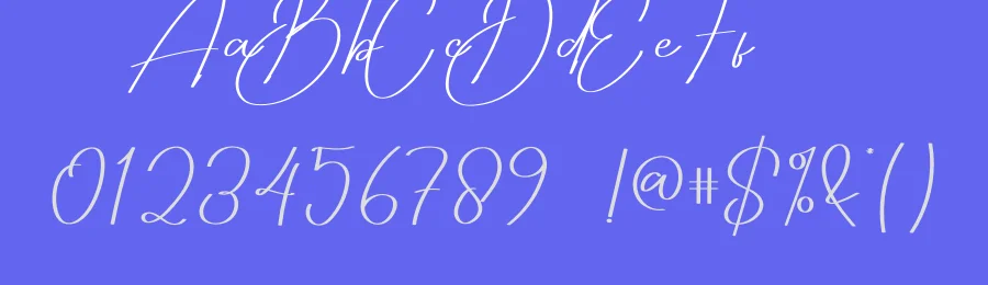 Neghtia Script Font by creativeletter — Script Handwritten Font — thumbnail 3