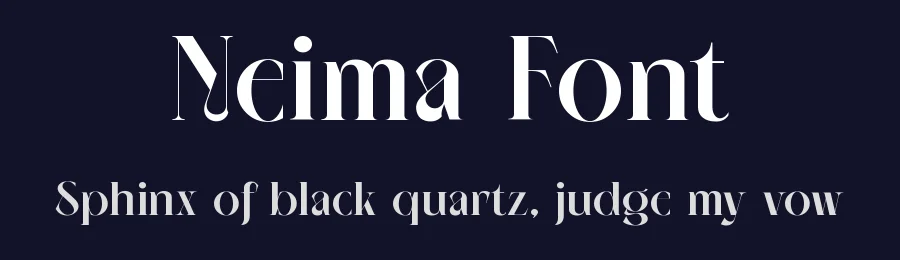 Neima Font by Bagerich Type Foundry — Serif Font — thumbnail 2