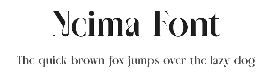 Neima Font by Bagerich Type Foundry — Serif Font