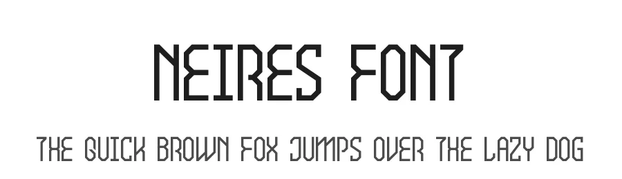 Neires Font by Denustudios — Display Font