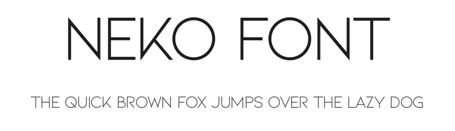 Neko Font by hardi studio — Display Font
