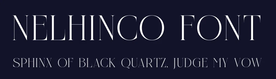 Nelhinco Font by letterenastudios — Serif Font — thumbnail 2
