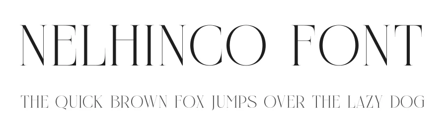 Nelhinco Font by letterenastudios — Serif Font