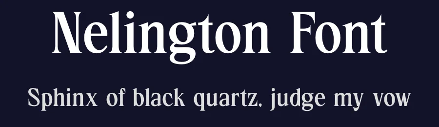Nelington Font by TypeLogue — Serif Font — thumbnail 2