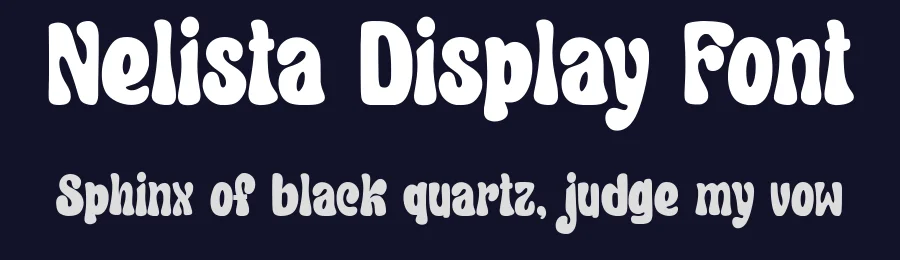 Nelista Display Font by Bellinghamtype Foundry — Display Font — thumbnail 2