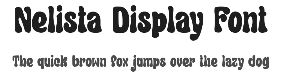 Nelista Display Font by Bellinghamtype Foundry — Display Font