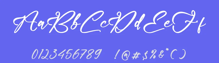 Nelsonlla Smithran Font by glorytype — Script Handwritten Font — thumbnail 3