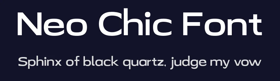 Neo Chic Font by roomspace.cl — Sans Serif Font — thumbnail 2