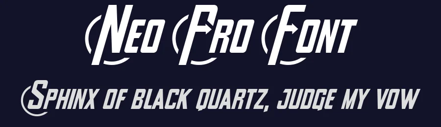 Neo Pro Font by FG Studios — Sans Serif Font — thumbnail 2