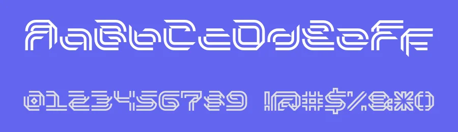 Neoblast Futuristic Font by Julpik — Display Font — thumbnail 3