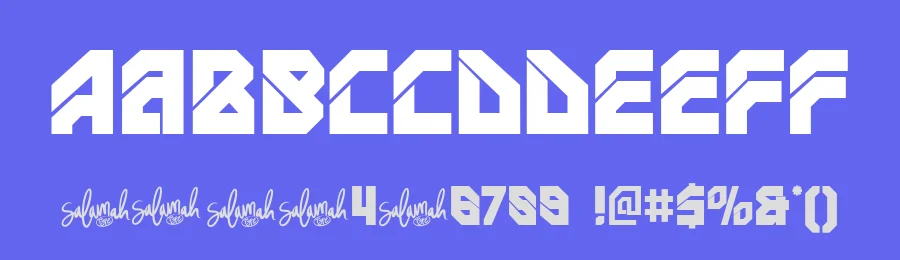 Neocrash Font by Salamahtype — Display Font — thumbnail 3