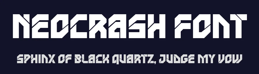 Neocrash Font by Salamahtype — Display Font — thumbnail 2