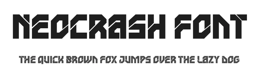 Neocrash Font by Salamahtype — Display Font