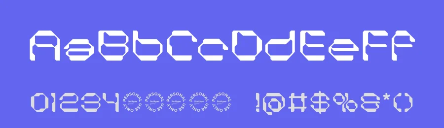 Neoform – Futuristic Font by limitype — Display Font — thumbnail 3
